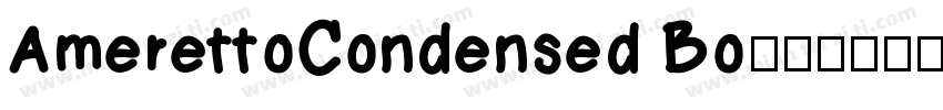 AmerettoCondensed Bo字体转换